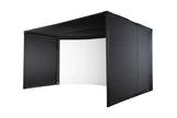 Carl’s Place Curved Golf Simulator Enclosure Kit with Impact Screen