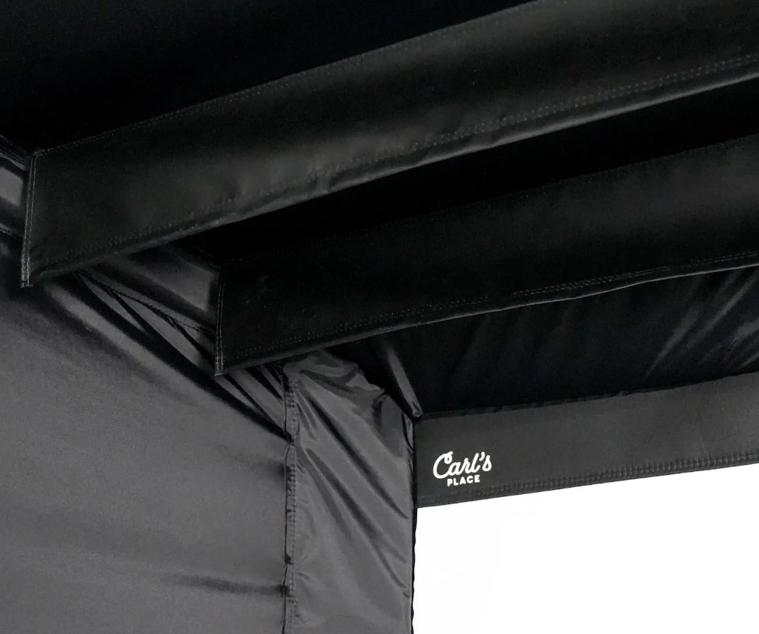 Carl’s Place Curved Golf Simulator Safety Baffle
