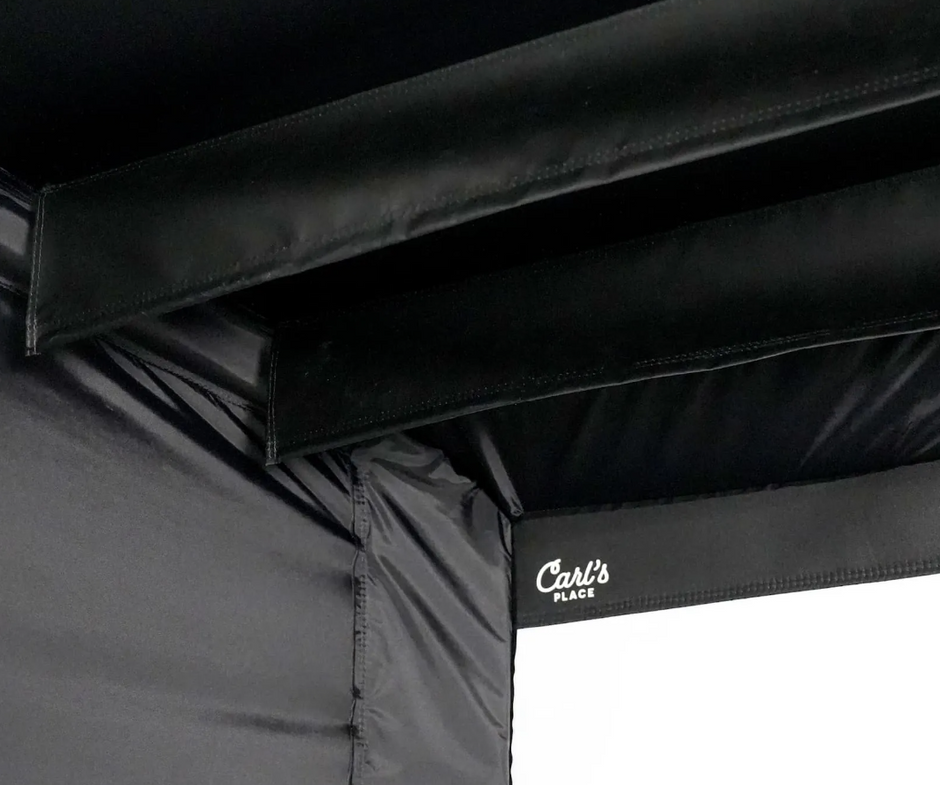 Carl’s Place Curved Golf Simulator Safety Baffle