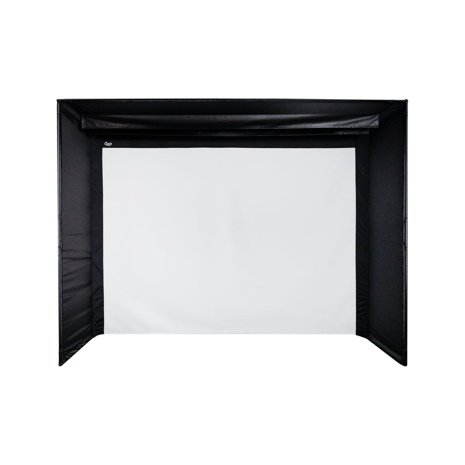 Carl’s Place Curved Golf Simulator Safety Baffle