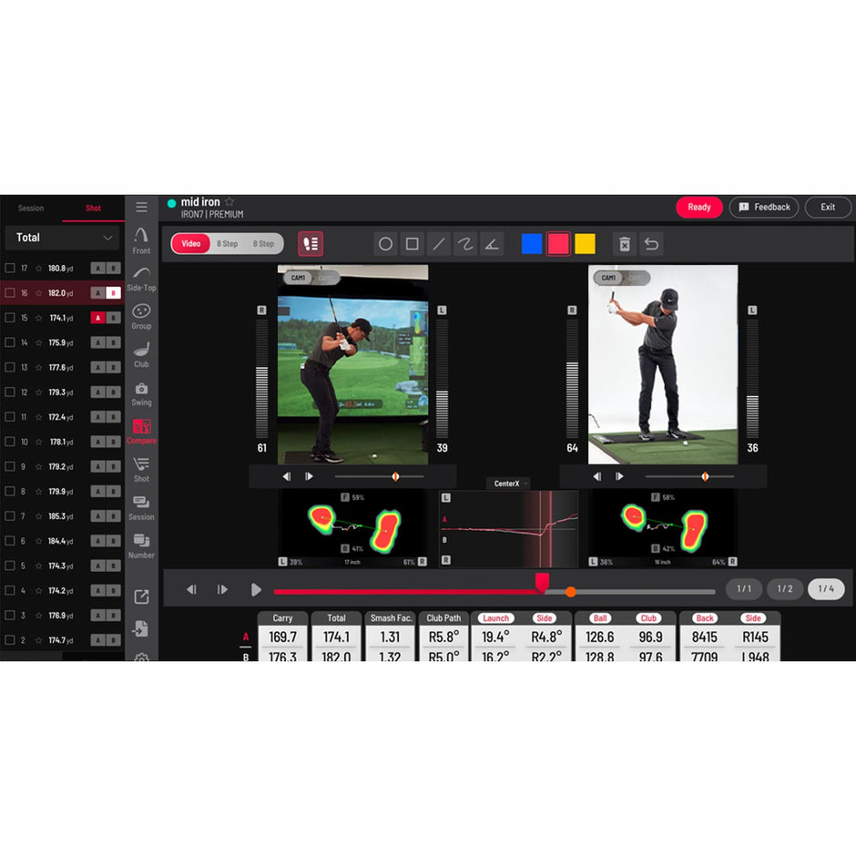 Performance Optix Package (Swing Optix Cameras + Balance Optix Mat)