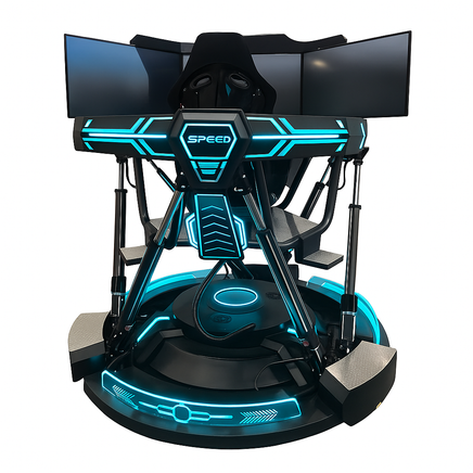 NeonVector Apex-XR Motion Racing Simulator