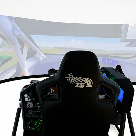 VantaMotion Raptor-6 Pro Triple-Screen Racing Simulator